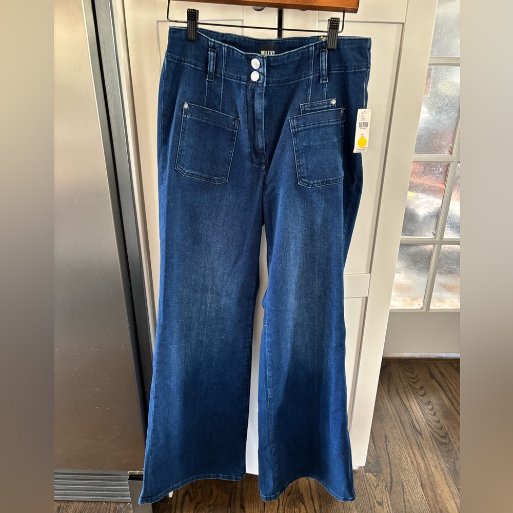 Anthropologie Maeve Dark Blue Jeans NWT